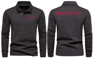 ATLANTA AIRPORT LONG SLEEVE POLO